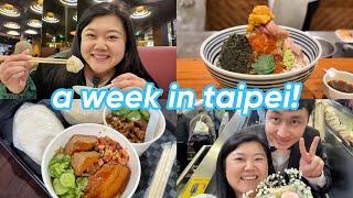 a week in taipei!  (street food, night markets, trying new spots) | VLOGMAS DAY 12