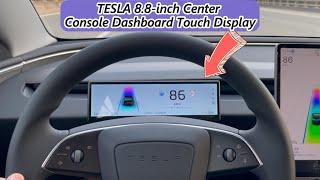 NEW 2024 Model 3 Highland 8.8 inch Dashboard with Apple CarPlay & Front Camera Upgrade! #tesla