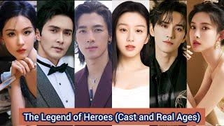 The Legend of Heroes (2024) | Cast and Real Ages | Zhou Yi Wei, Gao Wei Guang, Chen Du Ling, ...