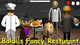 Baldi's Fancy Resturant - Baldi's Basics Mod