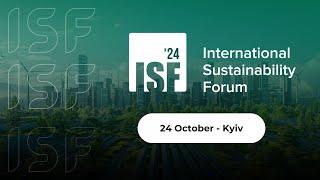 4th International Sustainability Forum 2024!