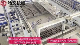 Hawen offline cuber system, Offline Packer,Offline palletizing system @hawenmachinery