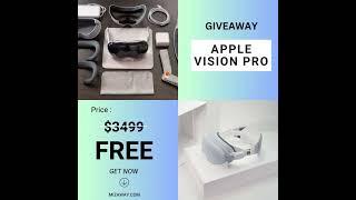 #applevisionpro #freegiveaway #techgiveaway #giveaway