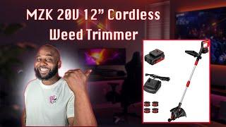 MZK 20V 12'' Cordless Weed Trimmer