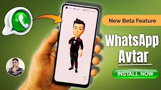 WhatsApp Avatar Features For All Mobile Install Now | WhatsApp Latest Feature | Atul Tech Bazaar