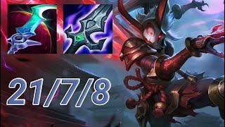 Lethality Kalista Mid VS Yasuo | KR Master Patch 13.13