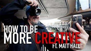 How to be more creative! Street photography with Matt Hall in London - Thinking outside the box.