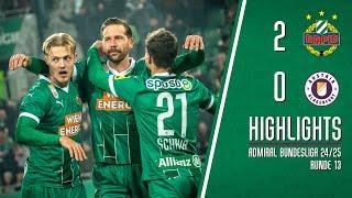 Highlights: SK Rapid – SK Austria Klagenfurt