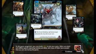 World of Warcraft Trading Card Game Interactive How To Play Demo