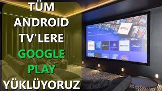 SINETECH DRIVE ANDROID TV'DE.. AXEN AX50FIL403 VE TÜM ANDROID TV'LERDE GOOGLE PLAY YÜKLEMEK 