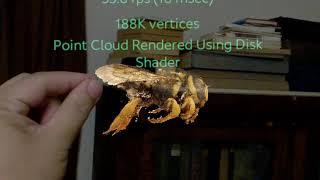 Testing performance of rendering a pointcloud on Magic Leap