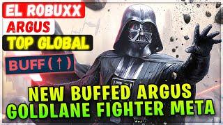 New Buffed Argus, Goldlane Fighter Meta [ Top Global Argus ] EL Robuxx - Mobile Legends Build