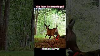 bear vs deer #trending #animals #wildlife #youtubeshorts #youtube #bear #deer #shorts #viralshort