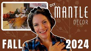 Fall Decor 2024 || DIY Mantle Decor ||