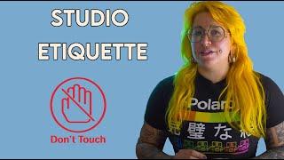 Studio Etiquette- Don't Touch Your Piercings