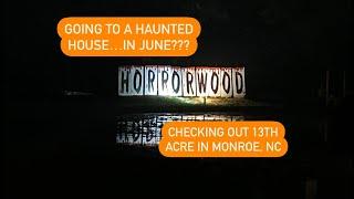 Blood & Thunder - Going Out To 13th Acre Haunted Attraction In Monroe, NC