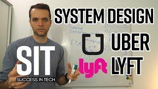 System Design: Uber Lyft ride sharing services - Interview question