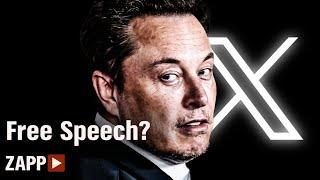 Elon Musk und die Redefreiheit: ein Satz mit X | ZAPP | NDR