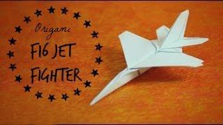 How to make an F16 Paper airplane (Tadashi Mori)