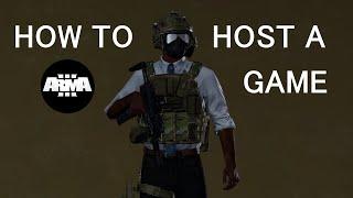 How To HOST a Server in ARMA 3 in 2024 for FREE!!