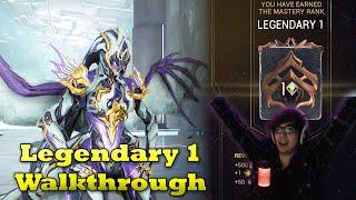 Warframe Legendary Rank 1 Test Walkthrough Guide! Mastery Rank 31!