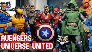 Avengers Endgame Part 1 Universe United (Avengers vs Masters of Evil)[Stop Motion Film]