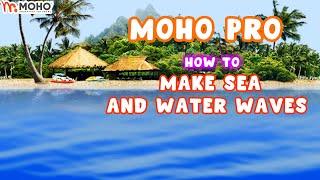 How to make sea and water waves -  MOHO PRO - ANIME STUDIO