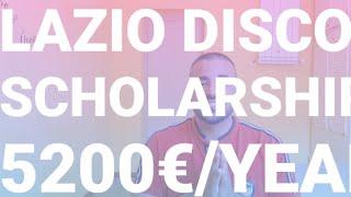 How to Apply For Italian Scholarships || Laziodisco || Edisu || Complete Process With Documents