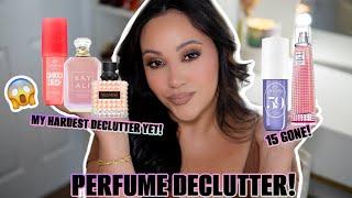 PERFUME DECLUTTER TIME! ️ DECLUTTERING 15 PERFUMES + BODY  MISTS FROM MY COLLECTION! | AMY GLAM 