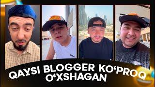 Qaysi blogger ko’proq o’xshagan ? 