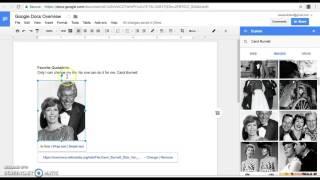 Google Docs Mini lesson