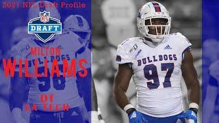 Milton Williams 2021 NFL Draft Profile Video