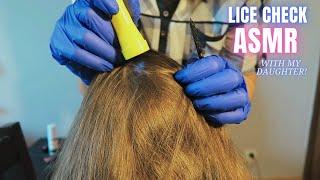 ASMR po polsku Badanie Lekarskie Głowy na Wszy. Gość specjalny! | ASMR Lice Check with Special Guest