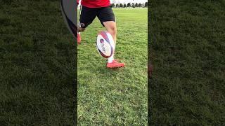  Drop kick  #rugby