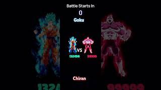 Goku VS chiran