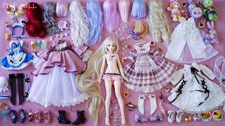 Rapunzel Delia PRINCESS MYOU DOLL BJD Unboxing Dress Up