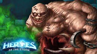 Stitches Vile Gas Has Near Unlimited Healing! | Heroes of the Storm (Hots) Stitches Gameplay