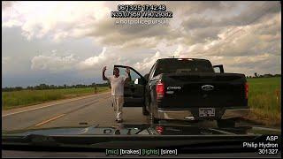 Pickup Speeds Through Construction Zone at 100 MPH | Trooper Hydron Holds the Line