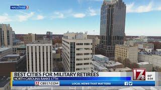 NC ranks in top 20 for military retirees