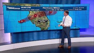 WPTV Hurricane Milton Update 6p.m. Oct 9