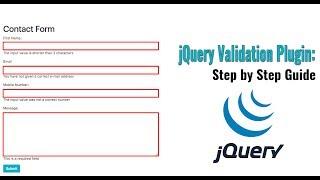 jQuery Validation Plugin: Form validation with jQuery