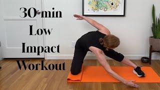 30 Min Low Impact Workout with Kit Rich (bodyweight or light weights)