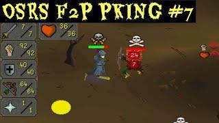 OSRS F2P PKING IRONMAN WITH 40 DEF *SMOKING EDGE* EPISODE 7