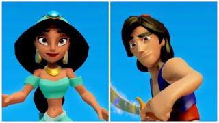 Moto Moto Princess Jasmine VS Aladdin | Moto Challenge #1 Infinity Disney | Infinity Disney