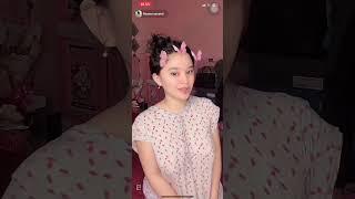 Live tiktok sengaja gak pake BRA BH boba menonjol