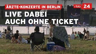 Ärzte-Konzerte auf Tempelhofer Feld für alle zum Mithören