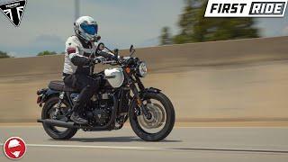 2024 Triumph Bonneville T120 DGR Edition | First Ride