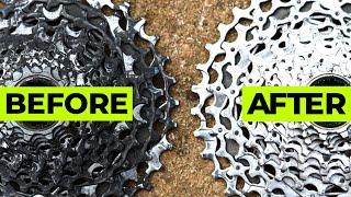 How I CLEAN my Bicycle Cassette so it Sparkles and Lasts Longer