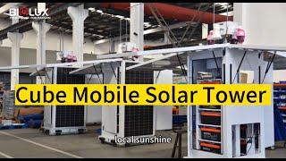 Cube Mobile Solar Tower