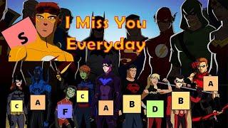 Best DC Sidekick? - Young Justice Character Tier List